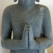 Stehender Buddha, Begrüßung, Höhe 60 -...